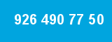 926 490 77 50